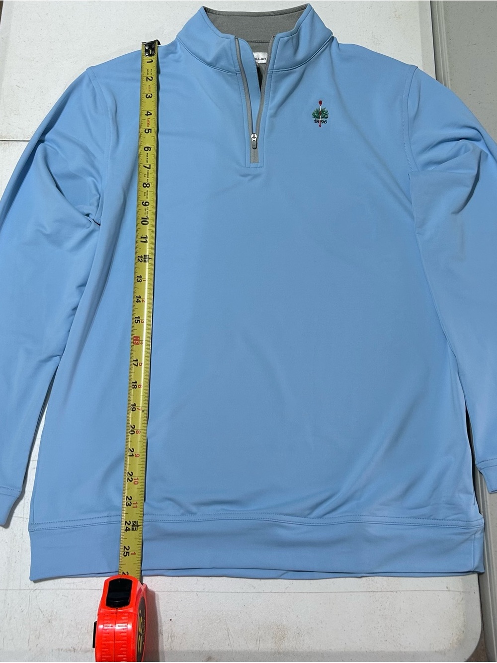 Men’s Peter Millar Perth Performance Quarter Zip Merion Golf Club Size XL